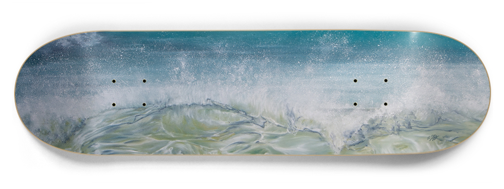 'Another One For Spicoli' - Skateboard Deck Artwork by Dave Borgioli-Jones, buy now